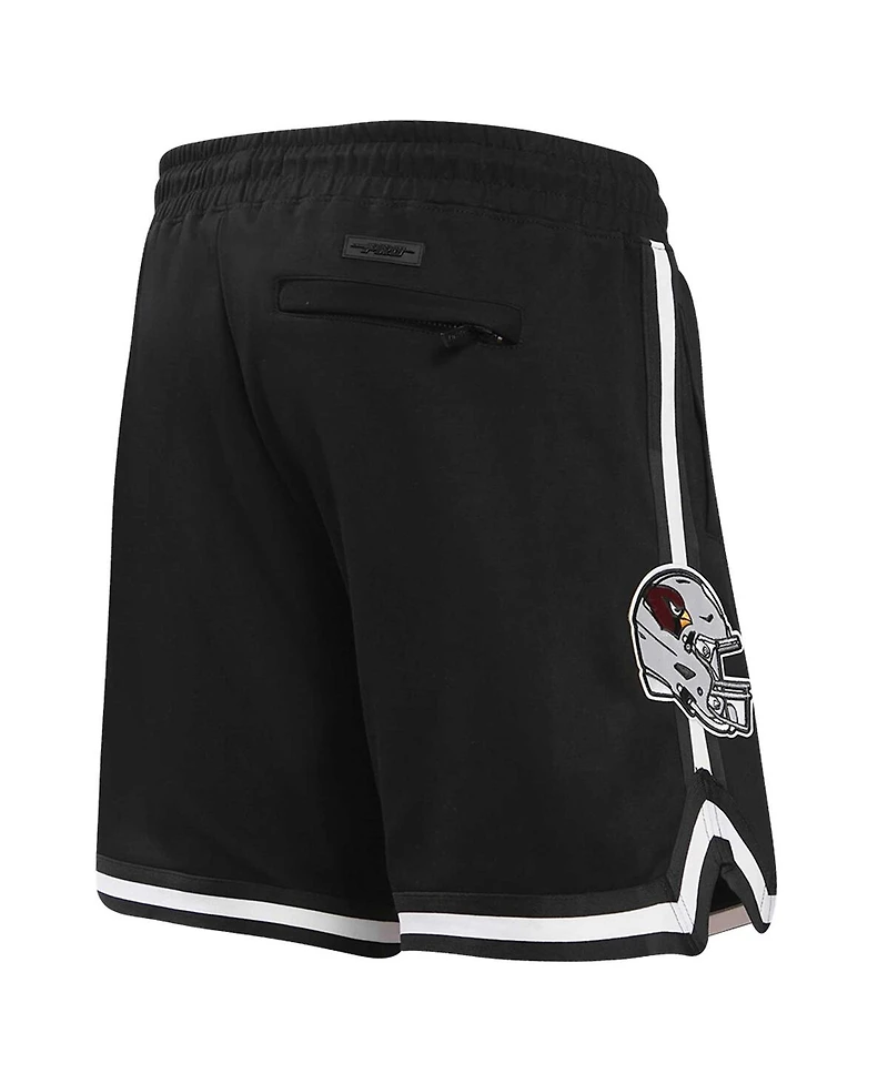 Men's Pro Standard Black Arizona Cardinals Classic Chenille Shorts