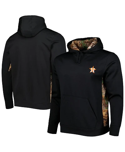 Men's Dunbrooke Black, Camo Houston Astros Ranger Pullover Hoodie