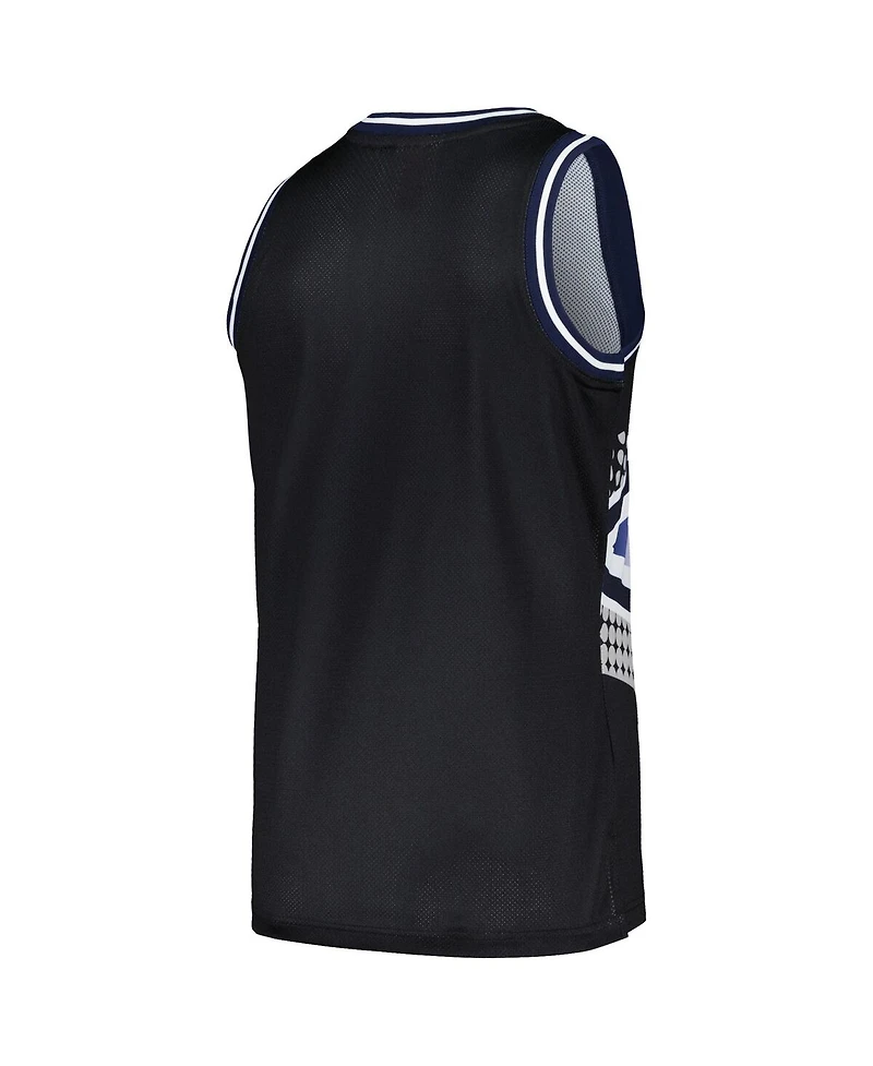 Men's Mitchell & Ness Black Dallas Cowboys Big Face 7.0 Fashion Tank Top