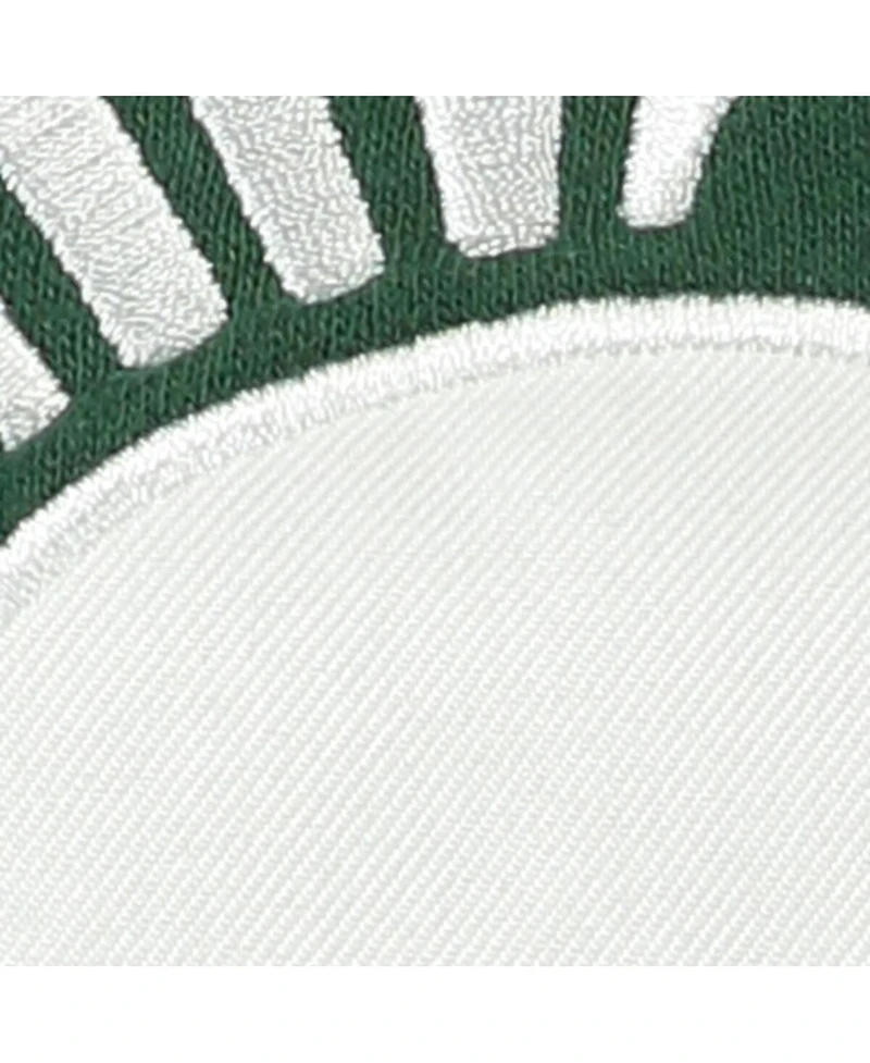 Women's Stadium Athletic Green Michigan State Spartans Big Logo Pullover Hoodie