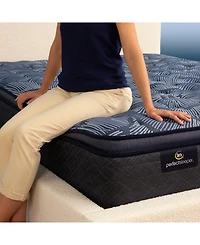 Serta Perfect Sleeper Cobalt Calm 14" Medium Pillow Top Mattress Set