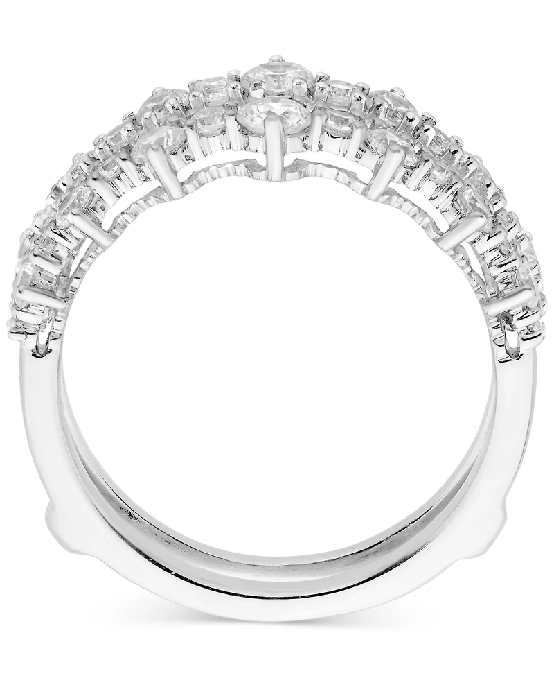 Diamond Ring Guard Enhancer (1 ct. t.w.) in 14k White Gold