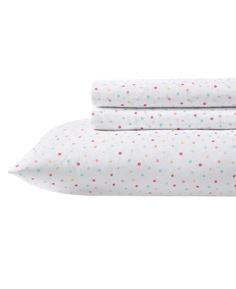 Laura Ashley Kids Microfiber 4 Piece Sheet Set