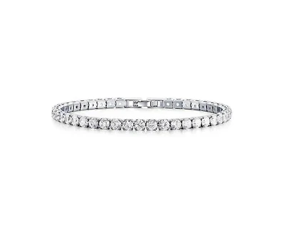 Cubic Zirconia Single Row Tennis Bracelet for Women