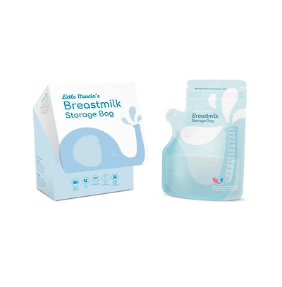 Little Martin's Breast Milk Storage Bags - 60 pcs