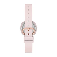 Skechers Women's Naylor Digital, Rose Gold-Tone Alloy Watch, Pink