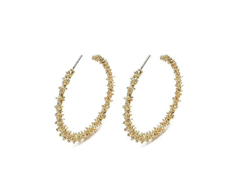 Nugget Hoop Earrings