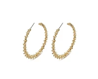 Nugget Hoop Earrings