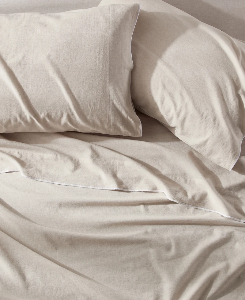Dkny Pure Washed Linen Cotton 4-Pc. Sheet Set, Queen