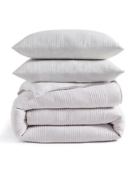 Dkny Pure Ribbed Jersey 3-Pc. Duvet Cover Set, King