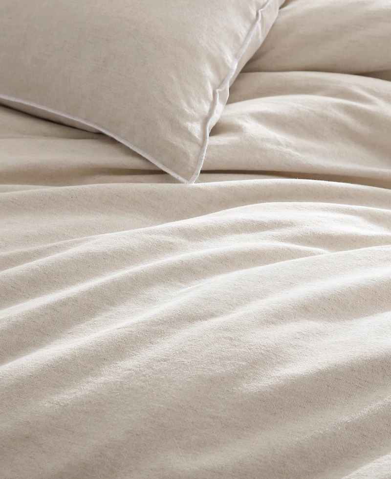 Dkny Pure Washed Linen 3-Piece Duvet Cover Set, Full/Queen
