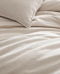 Dkny Pure Washed Linen 3-Piece Duvet Cover Set, Full/Queen
