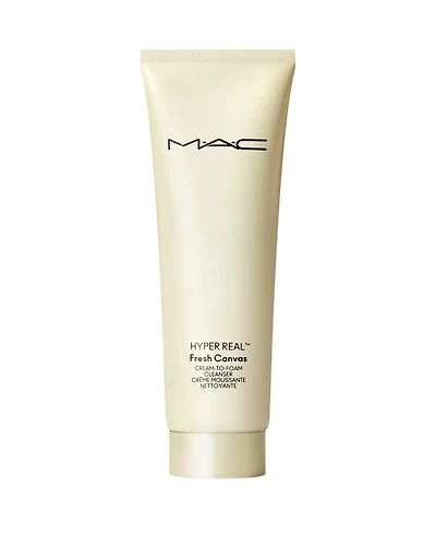 Mac Hyper Real Fresh Canvas Cream-To-Foam Cleanser, 4.2 oz.