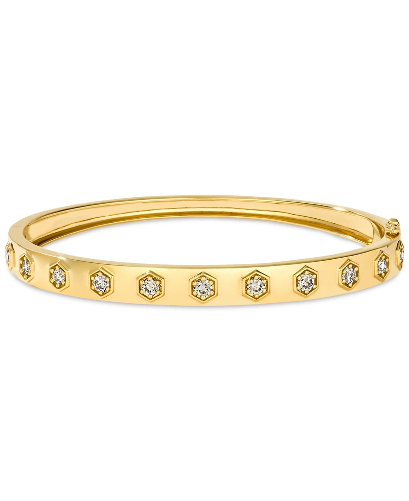 Le Vian Anywear Everywear Nude Diamond Bangle Bracelet (1 ct. t.w.) 14k Gold (Also Available Rose or White Gold)