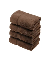 Superior 100% Egyptian Cotton 4-Piece Hand Towel Set