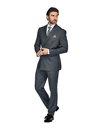 Gino Vitale Men's Slim Fit 2-Piece Double Breasted Suit