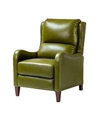Leather Pushback Recliner chair with Adjustable Backrest for Livingroom
