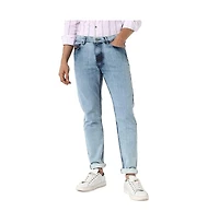 Campus Sutra Men's Light-Wash Skinny Fit Denim Jeans