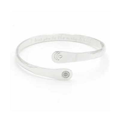 Engraved I love you to the moon and back Bracelet
