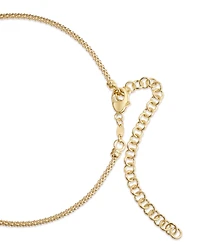 Lapis Lazuli Triple Drop Pendant Necklace in 14k Gold-Plated Sterling Silver, 18 + 3" extender (Also in Turquoise, Citrine, Amethyst, Garnet & Onyx)