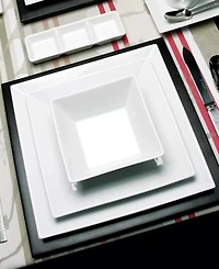 American Atelier Kingsley Casual Square 12-Piece Dinnerware Set, Service for 4