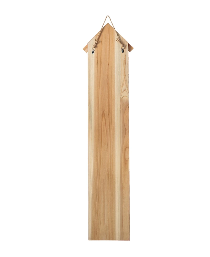 Glitzhome 42" H Valentine's Wooden "Love" House-Shaped Porch Decor