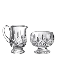 Waterford Lismore Footed Sugar & Creamer Set