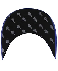 Women's '47 Brand Blue Tampa Bay Lightning Confetti Clean Up Adjustable Hat