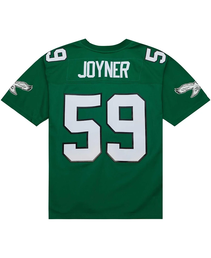 Men's Mitchell & Ness Seth Joyner Kelly Green Philadelphia Eagles Legacy Replica Jersey