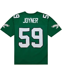 Men's Mitchell & Ness Seth Joyner Kelly Green Philadelphia Eagles Legacy Replica Jersey