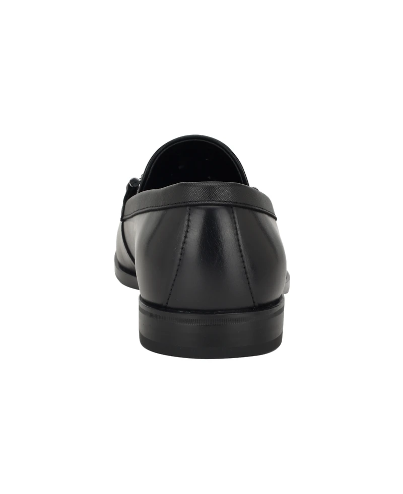 Guess Men's Herzo Slip On Ornamented Dress Loafers