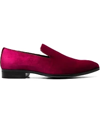 Stacy Adams Men's Savian Velour Slip-On Loafers