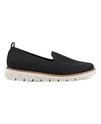 Easy Spirit Women's Valina Knit Easy-On Flat Loafers