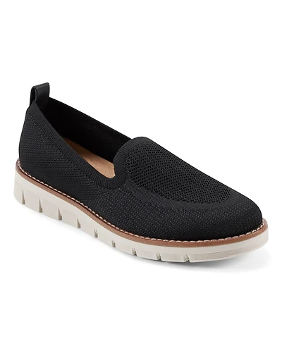 Easy Spirit Women's Valina Knit Easy-On Flat Loafers