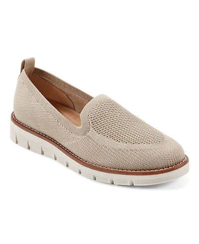 Easy Spirit Women's Valina Knit Easy-On Flat Loafers