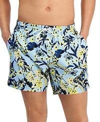 Boss by Hugo Boss Men's Piranha Graphic 5.3" Swim Trunks, Created for Macy's