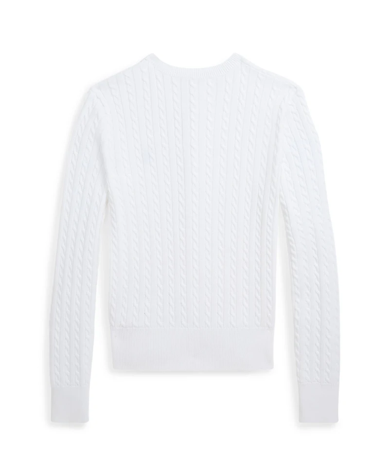 Polo Ralph Lauren Girls 2T-16 Cable-Knit Cotton Cardigan