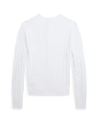 Polo Ralph Lauren Girls 2T-16 Cable-Knit Cotton Cardigan