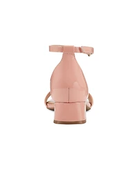 Easy Spirit Women's Sheila Square Toe Block Heel Dress Sandals