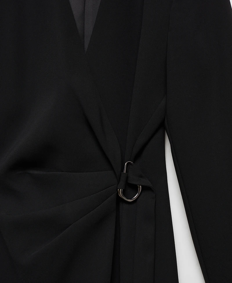 Mango Women's Side Buckle Dress