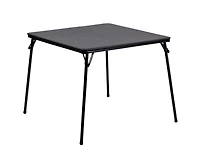Foldable Card Table With Vinyl Top - Game Portable