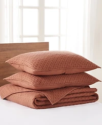 Levtex Cross Stitch Stitching 3-Pc. Bedspread Set, Queen