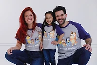 Bluey Matching Family Graphic T-Shirt Kids