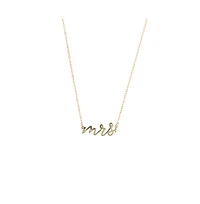 316L Queen Energy "Mrs" Necklace