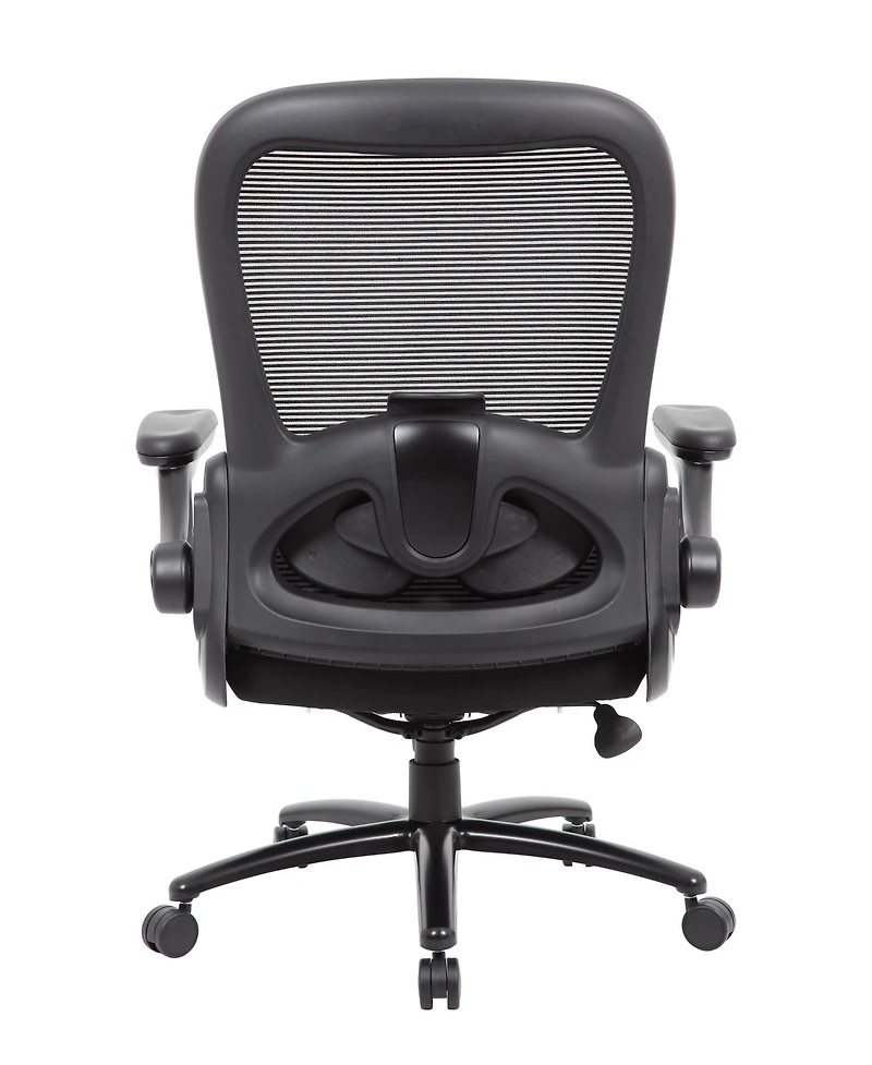 Boss Office Products 43.5-46.5" Polyester Mesh Heavy Duty Chair