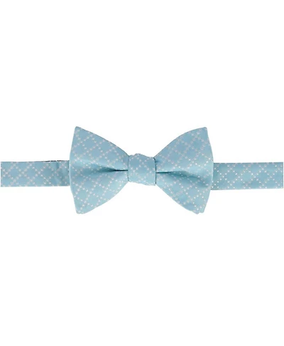 Trafalgar Men's Rowan Geometric Pattern Silk Bow Tie