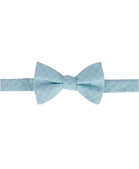 Trafalgar Men's Rowan Geometric Pattern Silk Bow Tie