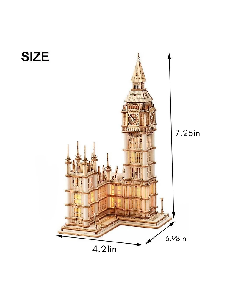 Diy 3D Puzzle - Big Ben - 220pcs