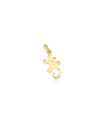 The Lovery Mini Gold Lizard Charm 14K Gold