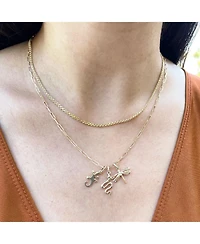 The Lovery Mini Gold Dragonfly Charm 14K Gold